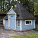 Tuinhuis met ingebouwde sauna (80–90°C), Nieuw