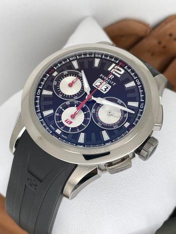 Perrelet - Big Date Chronograph Automatic Titan - A5003/2 -, Nieuw