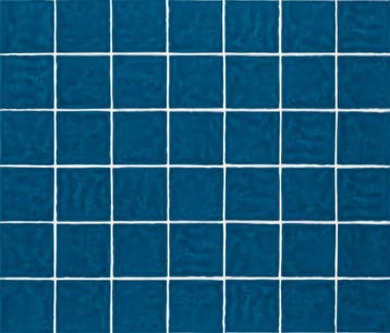 Wandtegel Equipe Handvorm Ritmo Blauw 10x10 (Muurtegels), Nieuw, Minder dan 20 cm, 10 m² of meer, Wandtegels