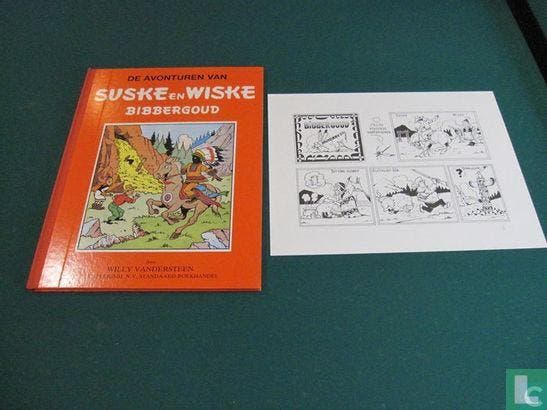 Suske en Wiske - Bibbergoud - 1992, Boeken, Stripboeken, Zo goed als nieuw, Eén stripboek, Verzenden