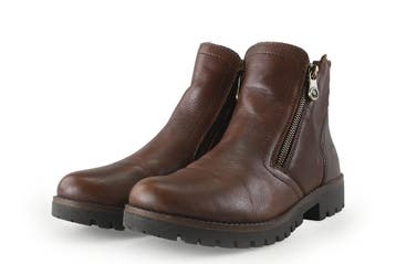 Rieker Boots in maat 39 Cognac, Kleding | Dames, Overige kleuren, Verzenden, Overige typen, Zo goed als nieuw