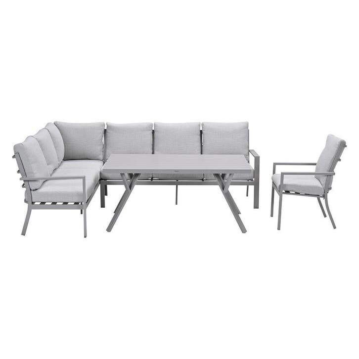 Garden Impressions Senja lounge dining set 4-delig links, Tuin en Terras, Tuinsets en Loungesets, Verzenden