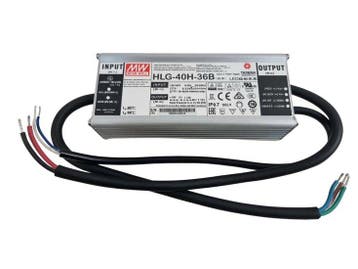 Mean Well HLG-40H-36B AC-DC Single output LED driver with..., Verzenden, Nieuw in verpakking