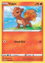 Vulpix 029/264 (Fusion Strike), Ophalen of Verzenden, Nieuw, Losse kaart, Foil