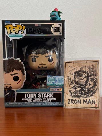 Funko - Funko Pop - Tony Stark #1600 – Limited Edition 9500