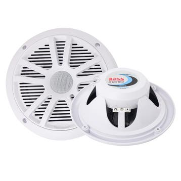 Boss Marine Waterbestendige luidsprekers MR6W 180 Watt-Witte, Ophalen of Verzenden, Nieuw