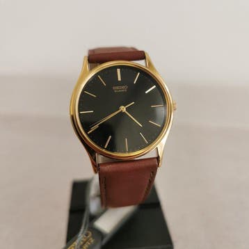 Seiko - NOS Vintage classic Black dial - Zonder minimumprijs