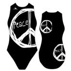 Special Made Turbo Waterpolo badpak PEACE, Nieuw