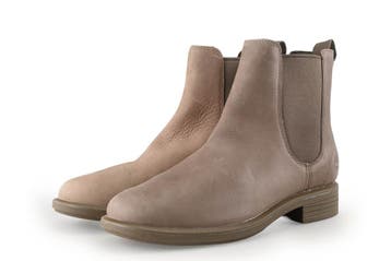 Timberland Chelsea boots in maat 39½ Beige, Verzenden, Beige, Overige typen, Zo goed als nieuw