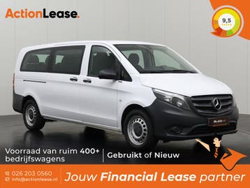 Mercedes Vito Personenvervoer L3 H1 2019 Diesel Automaat, Auto's, Automaat, Zwart, Wit, Diesel