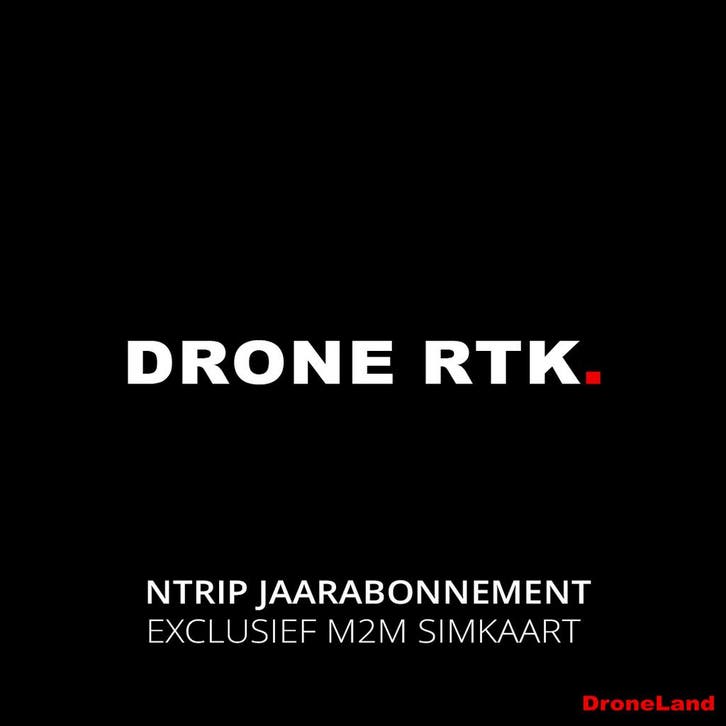 DroneRTK NTRIP Jaarabonnement Exclusief M2M Simkaart, Hobby en Vrije tijd, Modelbouw | Radiografisch | Helikopters en Quadcopters