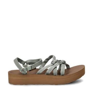 Teva Midform Kena Slim sandalen voor dames in het Groen, Verzenden, Nieuw, Sandalen of Muiltjes, Teva