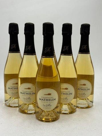 2020 Mathelin, Les Sables - Champagne Brut - 6 Flessen (0.75, Nieuw