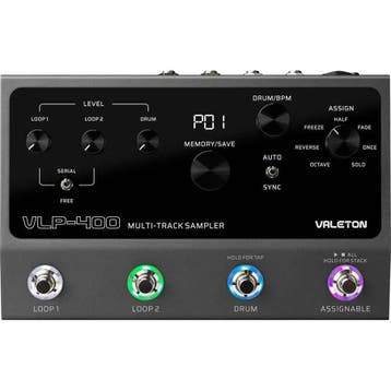 Valeton VLP-400 Multi-track looper & drum patterns, Muziek en Instrumenten, Ophalen of Verzenden, Nieuw