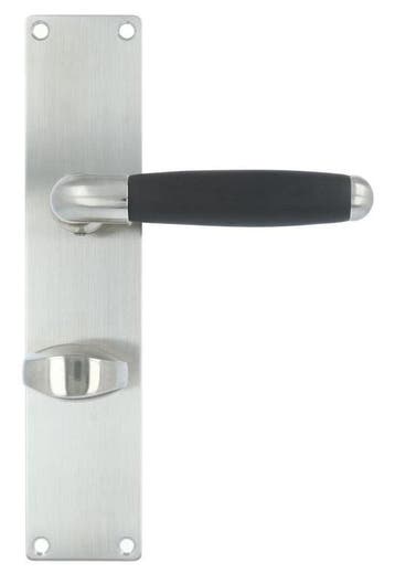 Deurklink Met schild Ton Model 1933 WC63/8 mat nikkel, Verzenden, Nieuw
