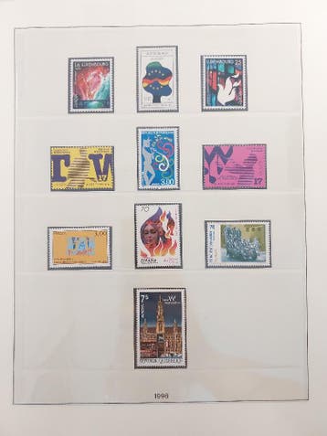 Europa CEPT 1998-2004 in Lindner album, Ophalen of Verzenden
