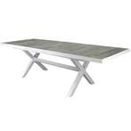 New Delhi uitschuifbare dining tuintafel 204-264x103xH76,5, Tuin en Terras, Tuintafels, Ophalen of Verzenden, Nieuw