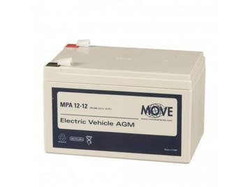 Move agm accu 12 volt 12 ah, Verzenden, Nieuw, Universele onderdelen