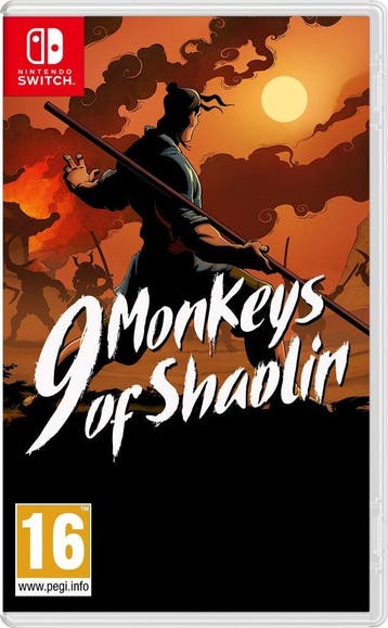 Switch 9 Monkeys of Shaolin, Verzenden, Zo goed als nieuw