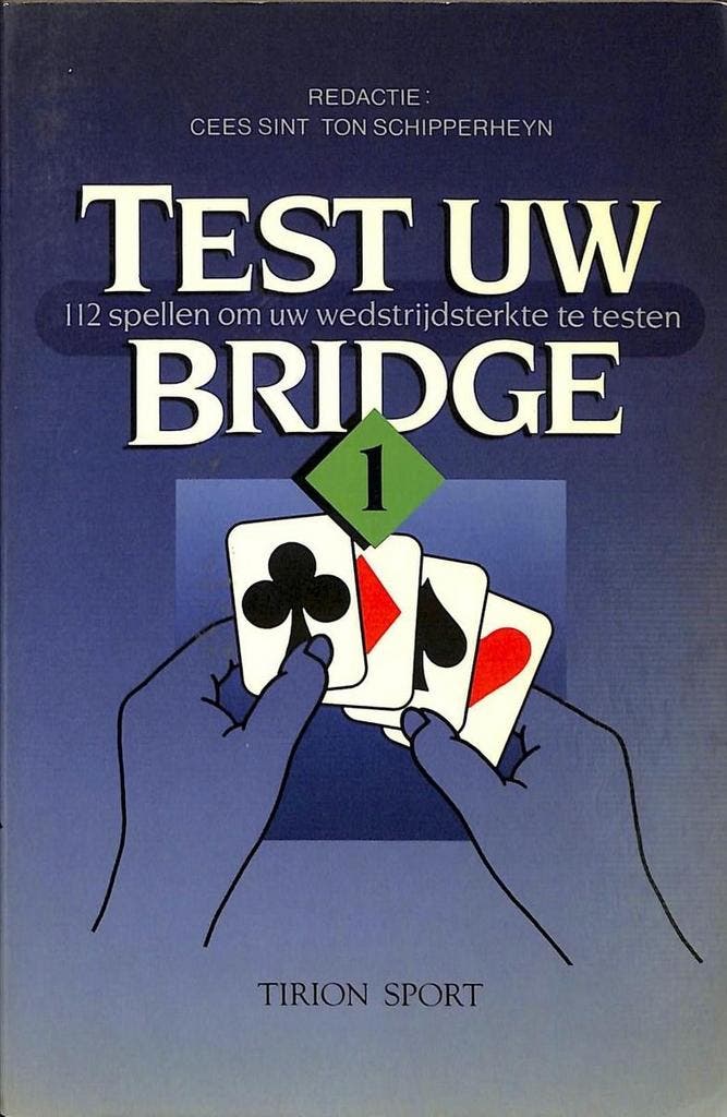 TEST UW BRIDGE 1 9789051211252 Sint, Boeken, Hobby en Vrije tijd, Gelezen, Verzenden