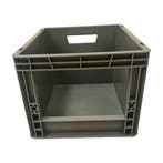 Magazijnbak, 400x300x220 mm, euronorm, grijs kunststof,, Minder dan 50 cm, Ophalen of Verzenden, Minder dan 40 cm, Nieuw