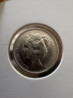Nederland. Wilhelmina. 25 Cents 1901, Postzegels en Munten, Munten | Nederland