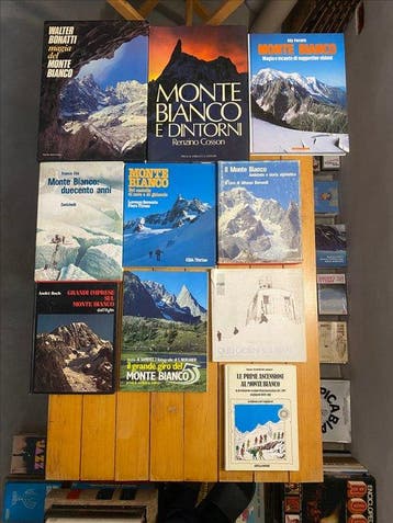 [Various] - Lot with 10 books on mountaineering - 1965-1992