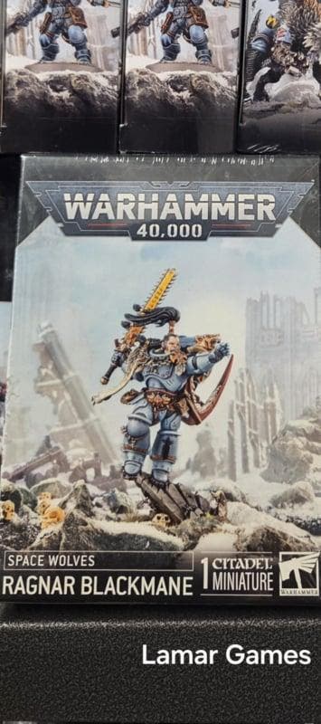 Warhammer 40.000 Space Wolves Ragnar Blackmane (Warhammer, Ophalen of Verzenden, Nieuw