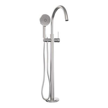 Badkraan Vrijstaand Brauer Brushed Carving met Handdouche, Ophalen of Verzenden, Nieuw