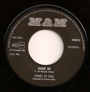 vinyl single 7 inch - Lynsey De Paul - Sugar Me, Verzenden, Zo goed als nieuw, 7 inch, Pop
