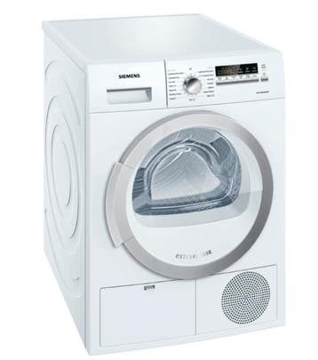 Siemens WT46B290 - Condensdroger - 8 kg - autoDry - 65 dB, Ophalen of Verzenden, Nieuw, Voorlader, 85 tot 90 cm
