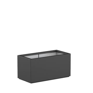 Polyester plantenbak 80x40x40cm - Met bodem, Tuin en Terras, Kunststof, Nieuw, 60 tot 100 cm, Rechthoekig