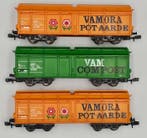 Roco N - 2366A, 2366B - Modeltrein goederenwagon (3) - Drie, Nieuw