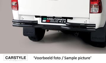 Rear Bar | Isuzu | D-MAX D.C. 2012-2020 4d pick-up | RVS Dou, Verzenden