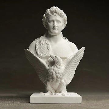 Beeldje, Buste impérial Napoléon - 13 cm - Gips, Antiek en Kunst