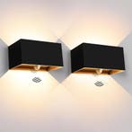 Buitenlamp met sensor - IP65 - Tweedekansje - OP=OP, Minder dan 50 watt, Wandlamp, Aluminium, Ophalen of Verzenden