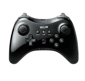 Nintendo Wii U Pro Controller Zwart (Wii U Accessoires), Spelcomputers en Games, Ophalen of Verzenden, Zo goed als nieuw