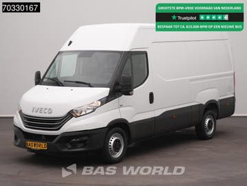 Iveco Daily 35S14 L2H2 Airco Cruise Camera Groot scherm 3520, Stof, Gebruikt, Euro 6, Iveco