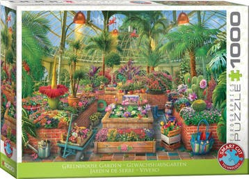 Glazen Tuin Serre Puzzel (1000 stukjes) | Eurographics -, Verzenden, Nieuw