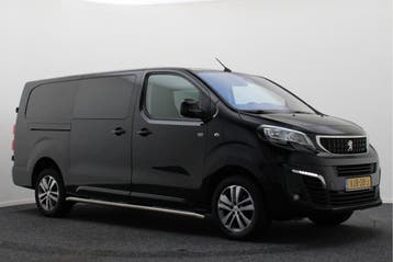 Peugeot Expert 2.0 BlueHDI 150 L3 Asphalt DC 4x4 Dangel, Stof, Gebruikt, Euro 6, Zwart