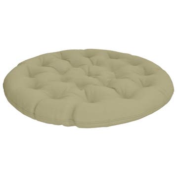 vidaXL Papasan Stoel Kussen VIANEN 100% Polyester Lichtgroen, Verzenden, Nieuw, Groen