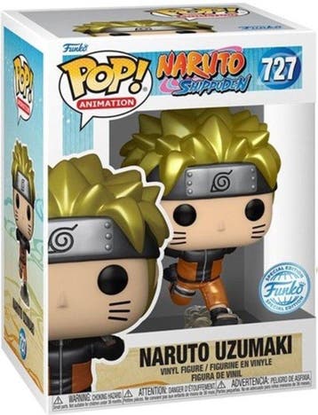 Funko Pop #727 Animation: Naruto - Naruto Running Metallic, Verzenden, Nieuw
