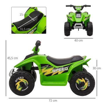 Kinder Quad Elektrisch 6V Kinderquad Met Vooruit-, Achteruit, Verzenden, Nieuw