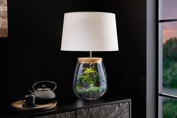 Tafellamp CLASSICO 60 cm, glazen navulbaar - 44817, Ophalen of Verzenden, Nieuw
