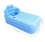 Opblaasbaar Bad – Opvouwbaar Spa Ligbad met Zitkussen, Verzenden, Nieuw