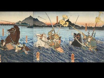 Utagawa Kuniyoshi /  (1797–1861) De Race naar de