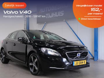 Volvo V40 | Zakelijk Leasen vanaf 147,- p/mnd, Nieuw, Financial lease, Lease, V40