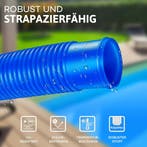 Zwembadslang 38 mm - Zwembad slang - 12 m - Blauw - Tillvex®, Tuin en Terras, Zwembad-toebehoren, Verzenden, Zo goed als nieuw