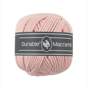 Durable Macramé 203 Light pink - Haakgaren / Breigaren, Ophalen of Verzenden, Nieuw, Breien of Haken, Wol of Garen