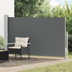 vidaXL Uittrekbaar Zijscherm Antracietkleurig 300 x 180 cm, Tuin en Terras, Verzenden, Nieuw